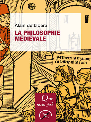 cover image of La Philosophie médiévale